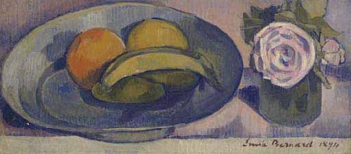 Emile Bernard Nature morte a la banane Germany oil painting art